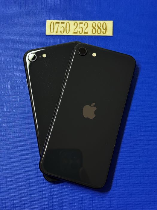  Carcasă + Baterie Originală iPHONE 8 / SE 2 / SE 3  NEGRU