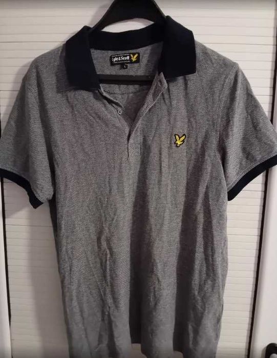 Чисто нова оригинална фланелка с яка Lyle & Scott