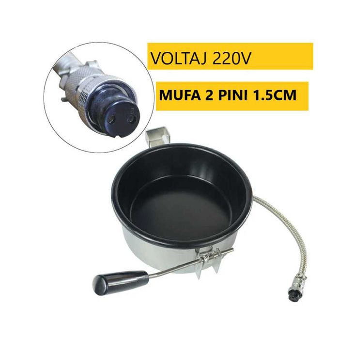 REDUS Oala teflonata masina de popcorn mufa 2 pini sau tip PC