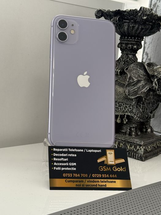 Vand iphone 11 de 128 gb baterie 100% ca nou