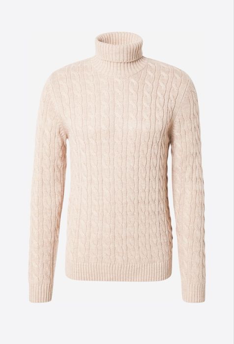 Jack & Jones Cable Knit Turtle Neck Jumper  мъжко поло - L