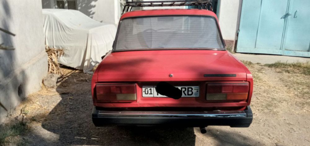 Ваз 2107 радной краска