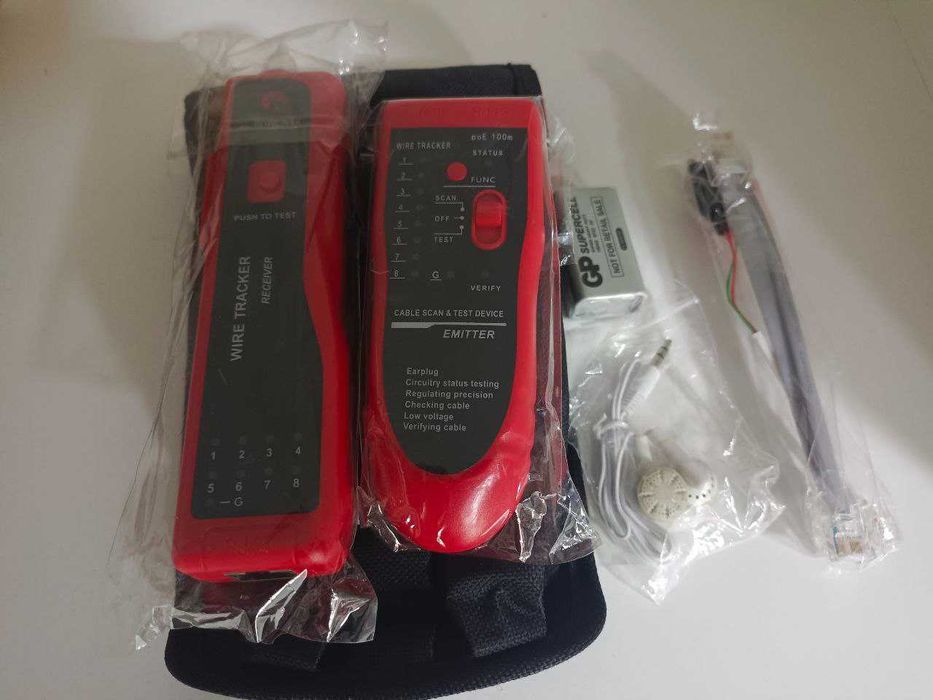 Лан тестер для проверки сетевого кабеля