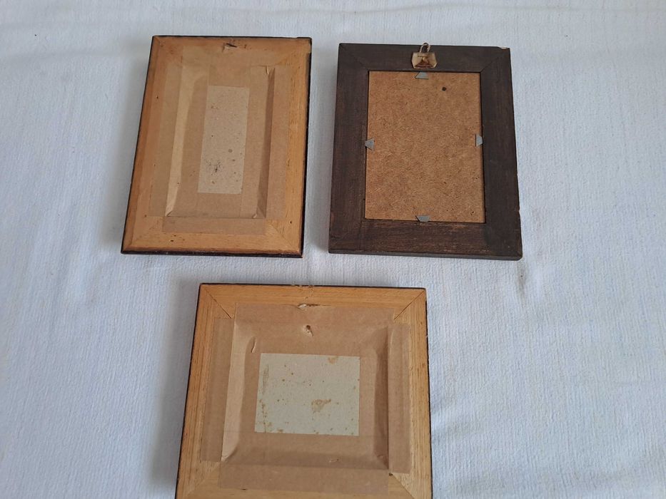 tablou pictura in ulei reproducere Carl Spitzweg 16/22 cm