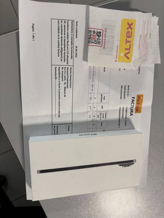 Iphone 17 Air 256 gb Gold si Black sigilate 2 ani garantie Altex