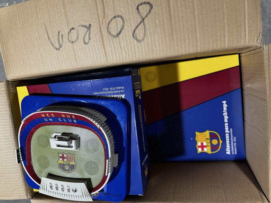 Macheta boxa cu Barcelona