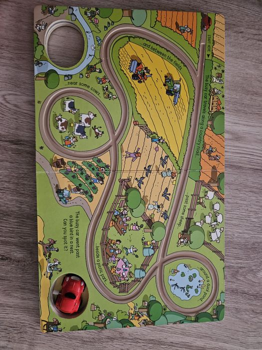 Carte Usborne wind up busy car
