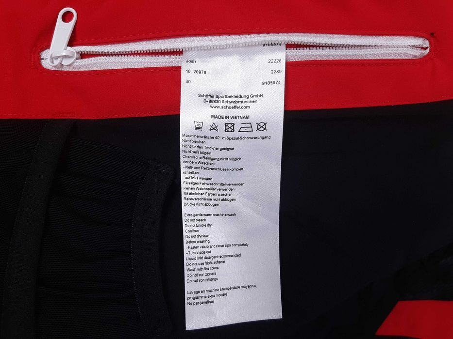 Schoffel Josh Ski Jacket - Оригинално мъжко яке за ски размер 50