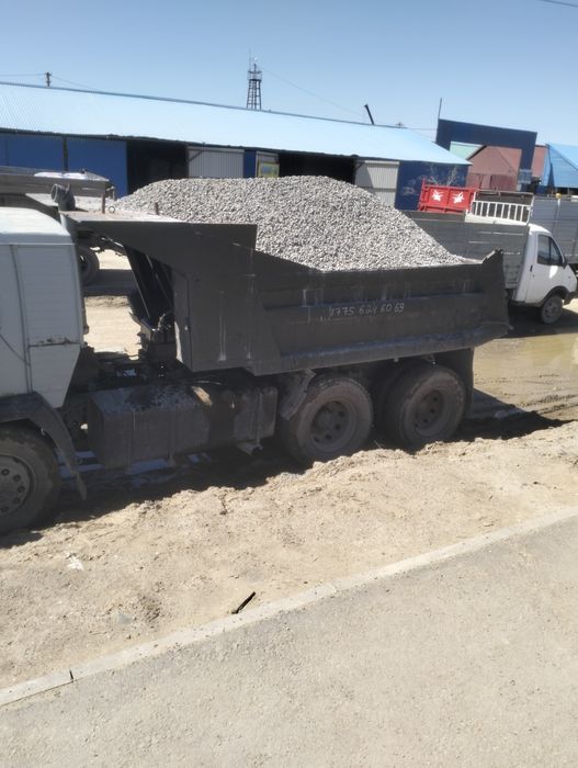 Щебень барлық түрлері бар