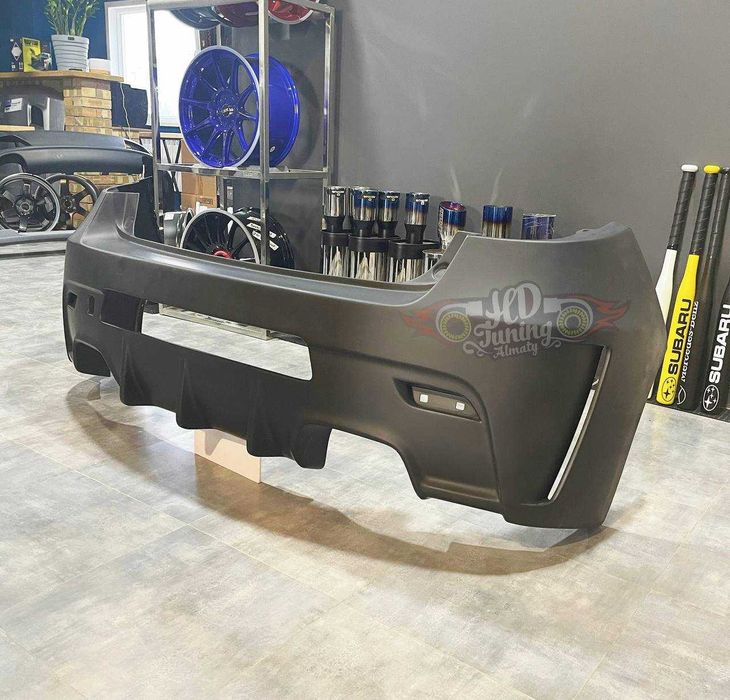 Бампер задний SYMS для Subaru Impreza GRB