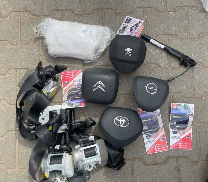 Toyota PROACE - kit airbag volan pasager - set centuri de siguranta