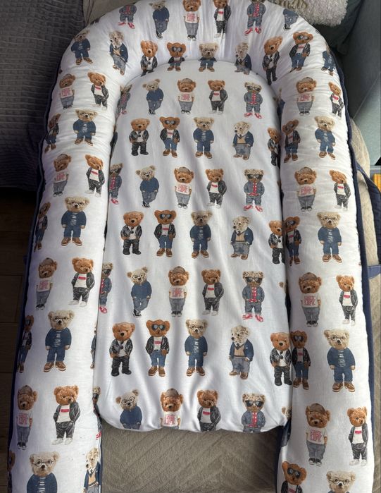 Двулицево бебешко гнездо Размер XL - 100x55см