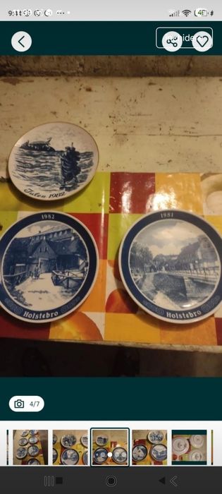 Farfuri porțelan pictate