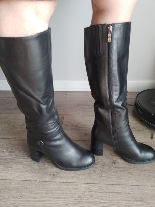 Сапоги женские натуральные