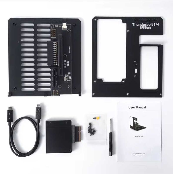 Wikingoo eGPU extern thunderbolt 3/4 enclosure