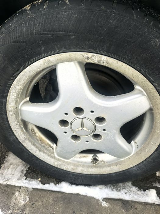 vand jante 16" 5x112 Mercedes ,cauciucuri iarna