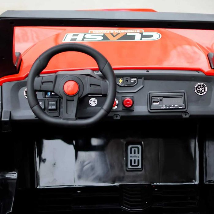 UTV electric pentru 4 copii, Kinderauto BJX1928 24V 14Ah , 500W Red