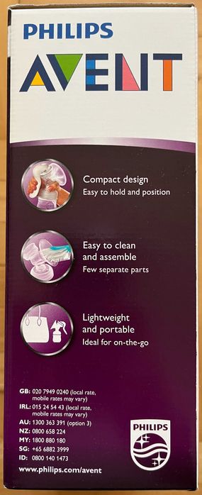 Ръчна помпа за кърма AVENT SCF330/20