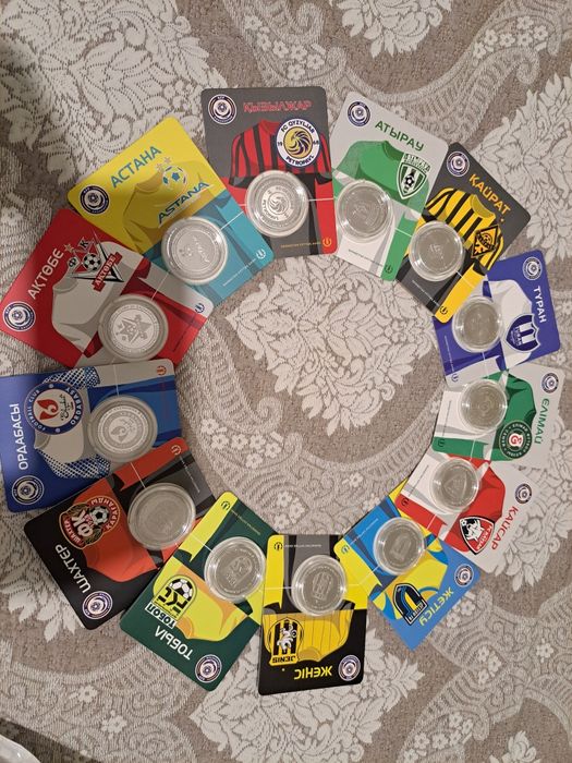 Монеты футбольные