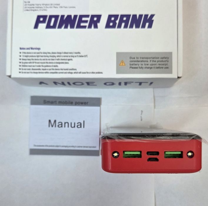 Baterie Externa BYGP 20000mAh ,Noua.