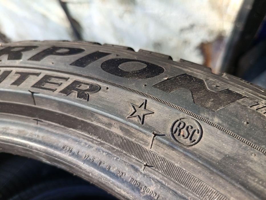 Anvelope BMW 275 40 21 și 315 35 21 pirelli runflat 2022 5.5-6.8mm