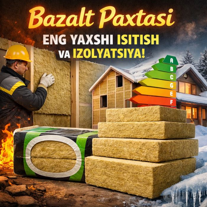 Baazalt mineral paxtasi, bazalt, bazalit, bazalt ishlab chiqrish.