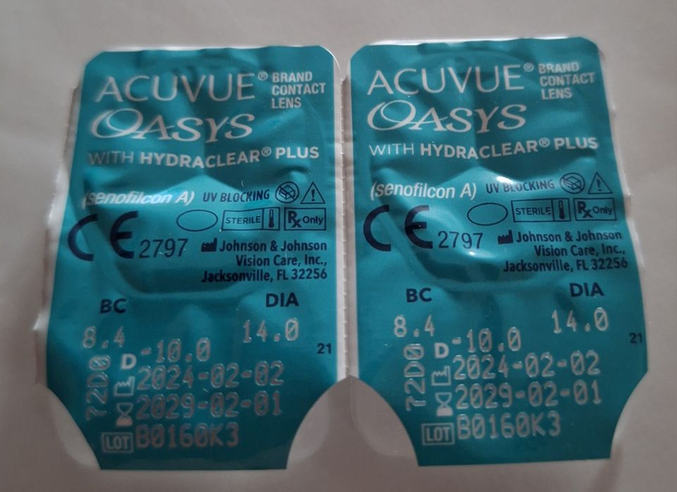 Линзы минус  -10