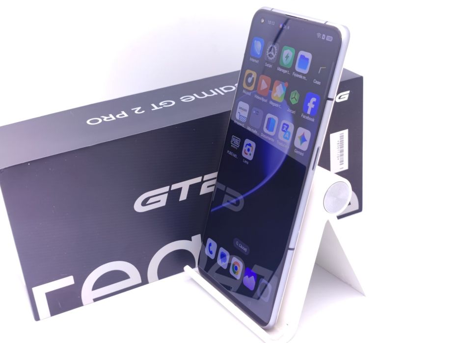 Realme GT2 Pro 256GB Paper White 8GB Dual, Garantie 24 luni | #D89611