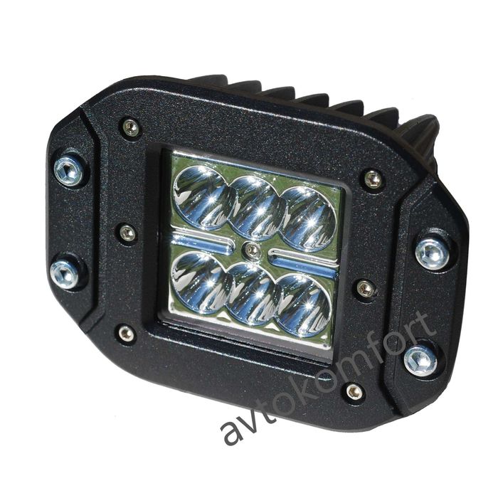 2x18W LED За Вграждане Фарове За Мъгла Интегрирани С Код Х 547