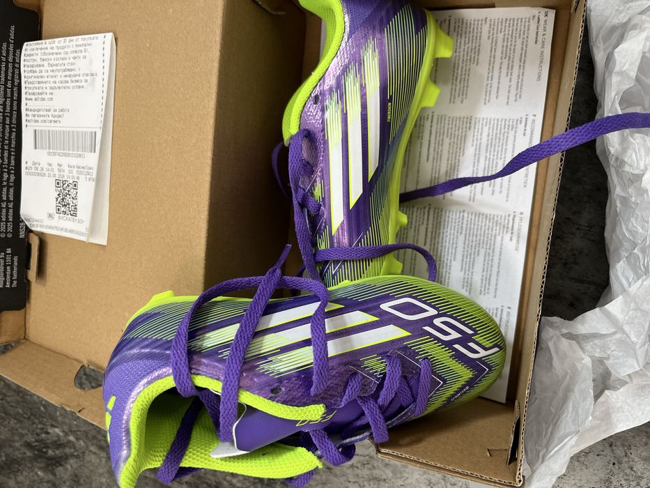 Adidas f50 детски футболни обувки 30 номер