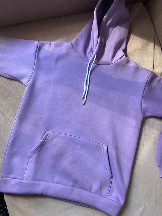 Худи фиолетового цвета