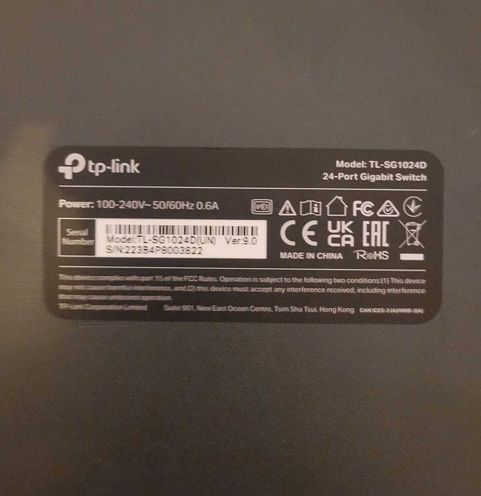 Switch TP-LINK TL-SG1024D