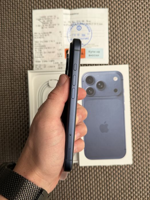 НОВ! *ЛИЗИНГ* iPhone 17 Pro 256Gb Deep Blue 24М ГАРАНЦИЯ
