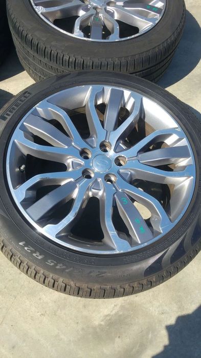 Set jante aliaj r21 land rover range rover sport 2 l494 dk621007ea dk621007fa dk6m1007na 9.5jx21eh2