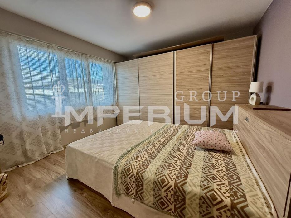 ТОП! Тристаен обзаведен апартамент под наем в района на жк. Чайка, гр