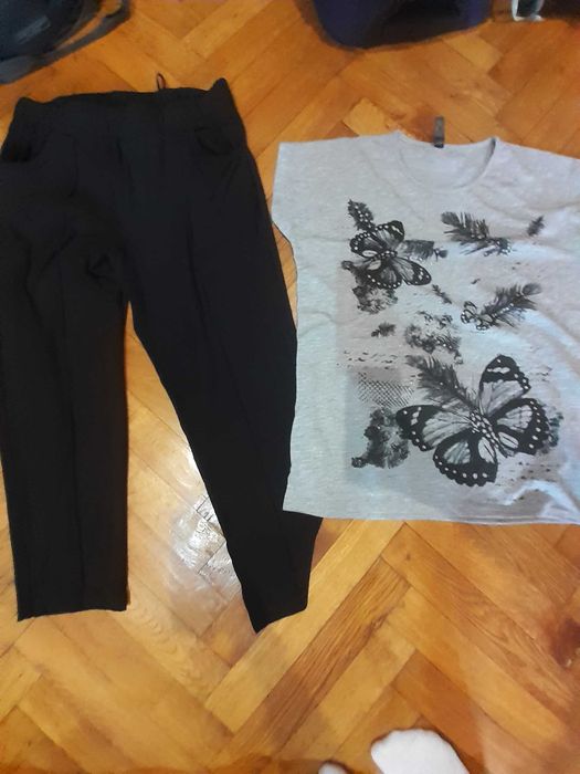 Pantaloni  si bluza mărime L