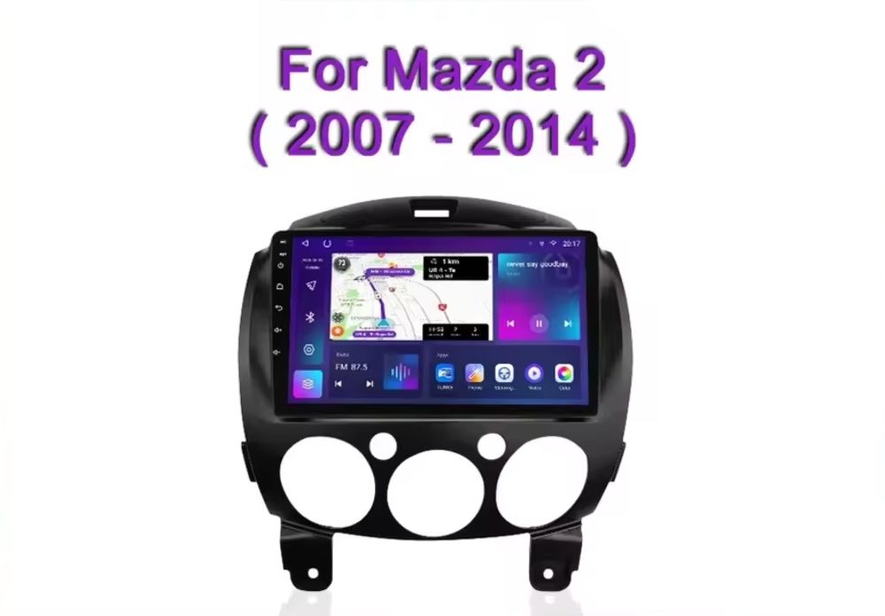 Mazda 2 мултимедия Android GPS навигация