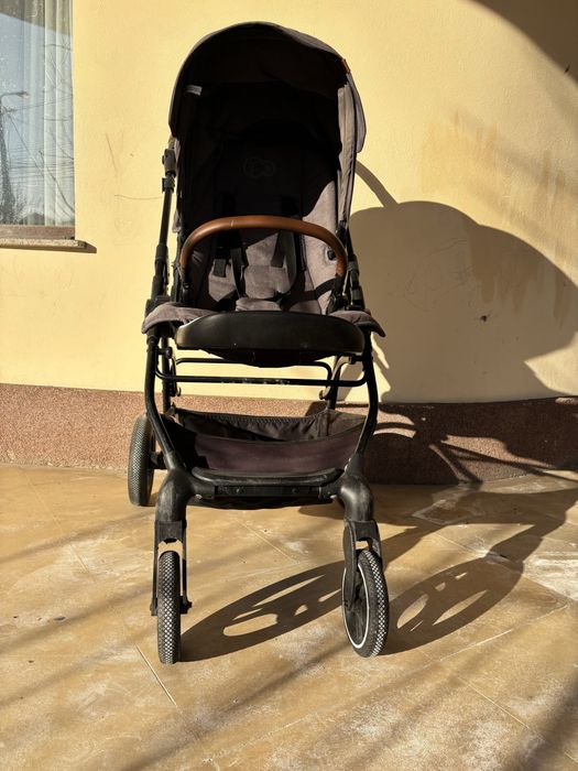 Cărucior Kinderkraft sport, roți foarte bune, cu husă ploaie