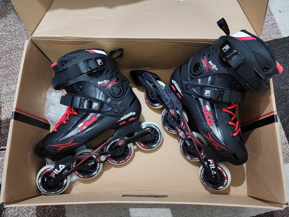 Ролики FILA Houdini 80mm, размер EU39, UK6, US8. Роликовые коньки
