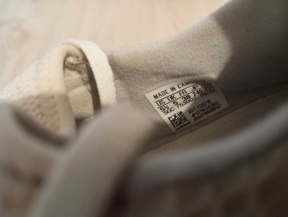 Футболни обувки adidas X GHOSTED.3 FG J в бяло и златно