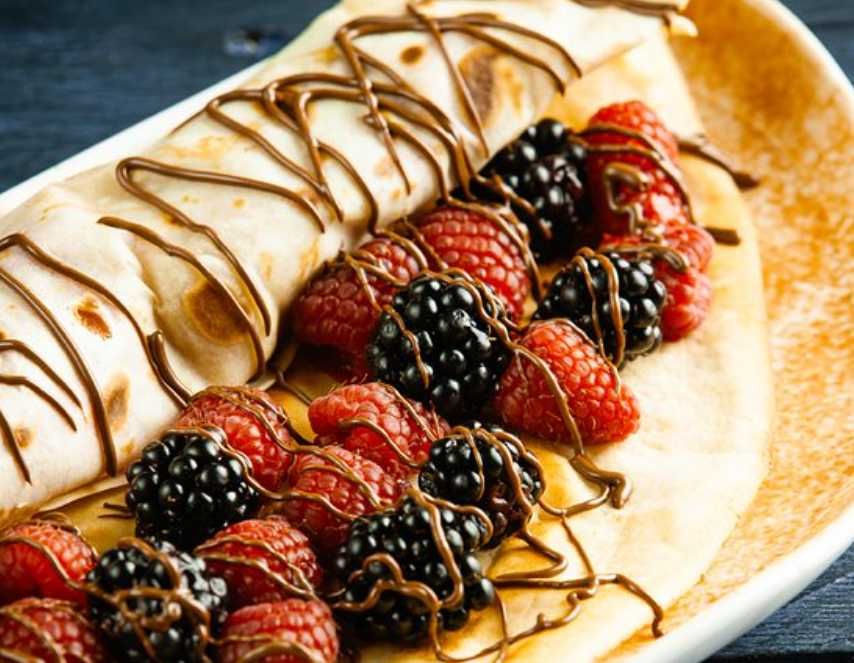 Crepiera dubla pe gaz aparat clatite uriase 2x40cm inox si fonta NOU