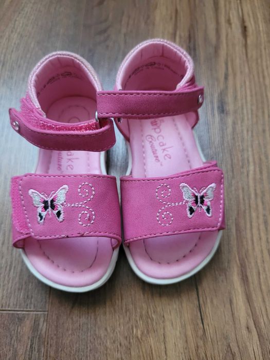 Sandalute roz marime 20 cake couture