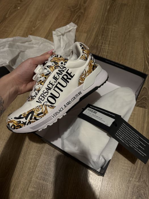 Кроссовки versace jeans couture