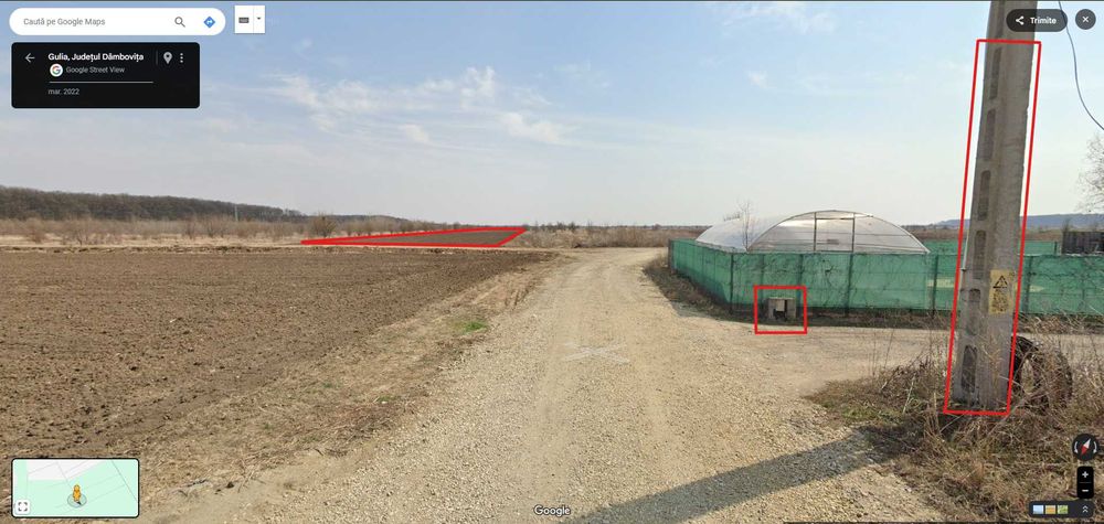 Loturi Teren GULIA Dambovita / 6 Loturi / 545mp