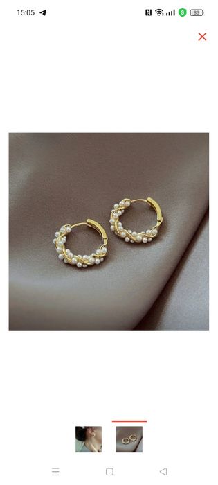 Серьги разные по 500