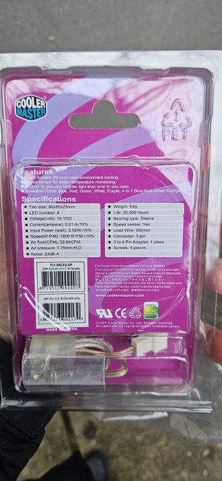 Cooler PC LED Silent Fan