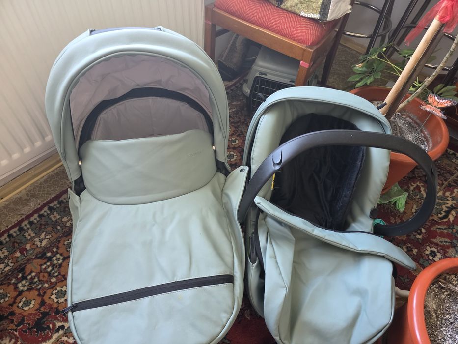 Cărucior Krausman Travel Mint 3 în 1
