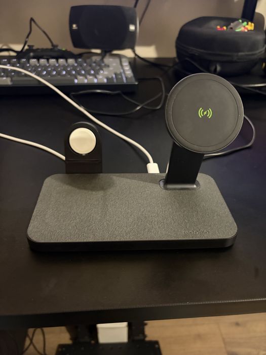 Stand de încărcare 3 în 1 Mophie MagSafe pentru iPhone, AirPods și Apple Watch