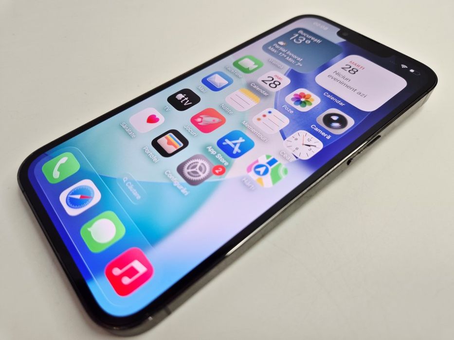 Apple iPhone 13 Pro 256GB Graphite 6GB, Garantie 24 luni | #D87950