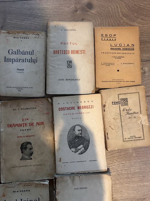 Lot 17 carti vechi anii 1914 - 1940